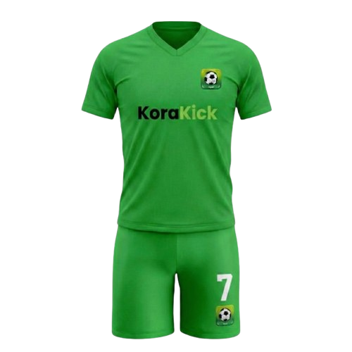 KoraKick Green Jersey Front