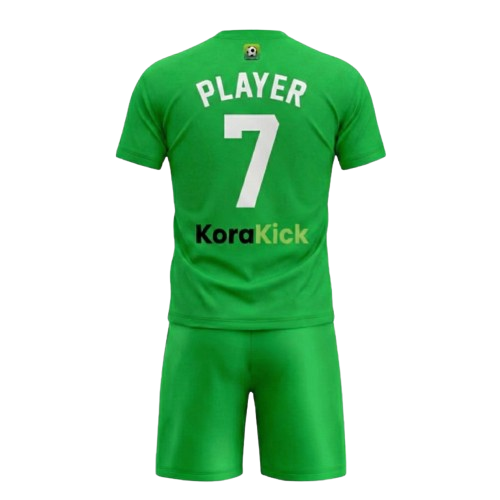 KoraKick Green Jersey Back